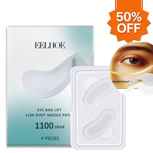 EELHOE | 0.25mm Dissolving Microneedle Eye Patch Hyaluronic Acid Firming Eye Mask Dark Circles & Puffiness Hydration Under Eye Skin Care