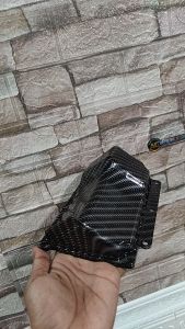 BOX DAN TUTUP FILTER MIO SPORTY MIO SMILE CARBON ORIGINAL YAMAHA