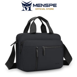 MENSPE Fashion Shoulder Bag Business Laptop Bag Fashion Waterproof Messenger Bag Portable Travel Bag Large Capacity Handbag Cross Body Bag Lightweight Casual Bag Leisure Sport Street Bag