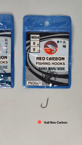 Kail Pancing Golden Fish NEO CARBON Marusode 9054 Hitam Berlubang