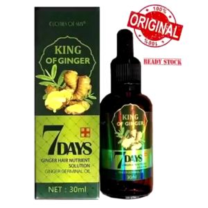 Serum Penumbuh Rambut 30ml | Ginger Spray Hair Growth Oil | Penumbuh & Penebal Rambut Brewok Kumis | Anti Rontok Cepat Tumbuh