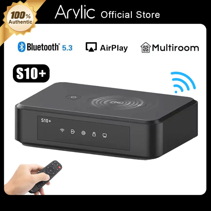 Arylic S10+ WiFi And Bluetooth HiFi Stereo Audio Amplifier With Spotify  Airplay DLNA Internet Multiroom Audio Preamplifi Lazada PH