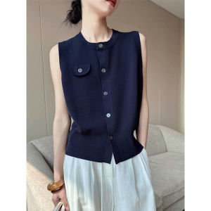 Noble Feeling Knit Sleeveless Top