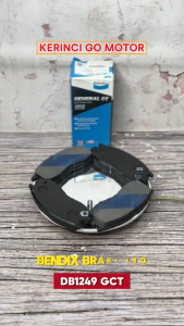 Bendix DB-1249 GCT Kampas Rem Depan Brake Pad Gallant V6/VR 93-05 Eterna 89-93