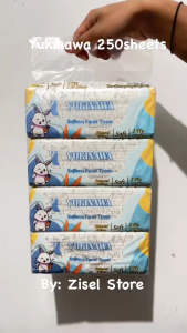 PAKET 10 PCS Tissue Yukinawa 250 Sheets 2 Ply Tisue Tisu Wajah