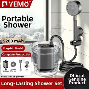 YEMO | Self-Priming Electric Shower Portable Outdoor Indoor Shower