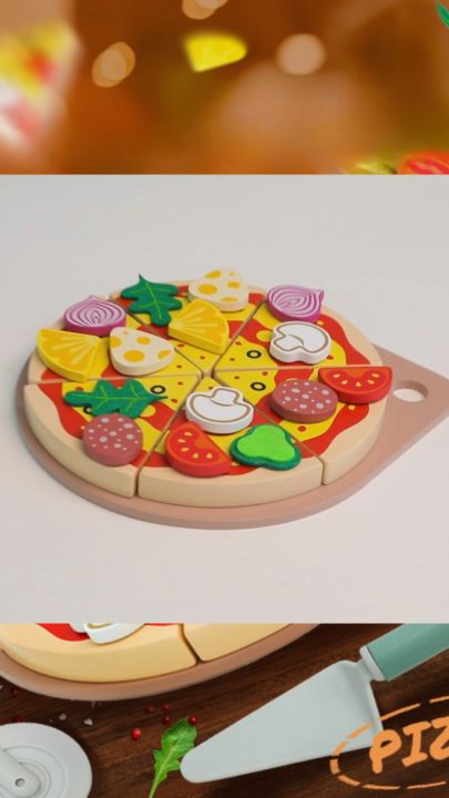 Check out BYJ KABI Pizza Time Kitchen Cooking Wooden Pretend Food Gift For Kids. Get it on Lazada now!