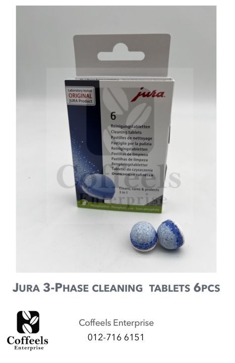 Pastiglie Pulizia Jura - 6 Compresse Per Macchine Caffè Automatiche