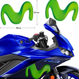 Original M Decal Yamaha Movistar Motorcycle Body Helmet Monster Sticker MOTUL SHOEI Glossy Film Waterproof Reflective Decoration Decal for YAMAHA Exciter 150 Y15 Y15ZR R3