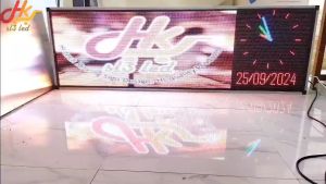 Running Text Full Color 53x170Cm P5 Outdoor Mini Videotron