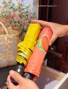 Full Automatic Umbrella Small Fresh Sunscreen UV Proof Fem Umbrella