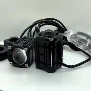 ไฟสปอตไลท์มอไซค์12มิตร เสร 4 สี - รถจักรยานยนต์LED ไฟหน้าสปอตไลท์