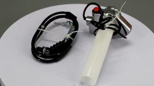 Racing quick throttle Universal Motorcycle Throttle Grip + Cable Kit | Anti-Slip & Oil-Resistant