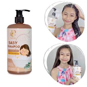 PuKrid แชมพูเด็กออแกนิค เร่งผมยาว บำรุงผมให้แข็งแรง ใช้ได้ทั้งสระ และ อาบน้ำ ล้างออกง่าย ไม่ลื่น กลิ่นหอมเด็กๆชอบมาก