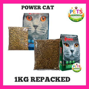 POWER CAT CAT FOOD 1KG REPACKED
