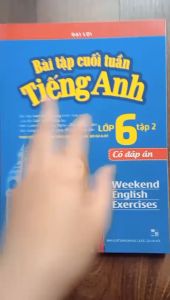 Sách - Bài tập cuối tuần tiếng Anh lớp 6 tập 2 - Có đáp án