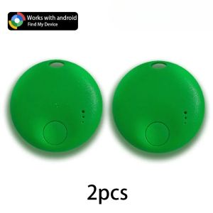 Wesolvet Smart Tracker 2pcs - Google Find Hub GFN Certified Find My Location Compatible for Samsung Xiaomi OPPO Android Keys Wallet Bags Luggage Battery Lasts Up to 1 Year Anti-Lost