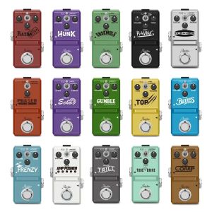 Rowin Pedal Para Guitarra Super Tiny Effects NANO Looper Flanger Booster Frenzy Compressor Tremolo Tube Drive Overdrive Bass