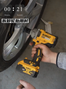DEWALT ประแจไฟฟ้าไร้สาย คุณภาพสูง DCF892 แบต 2 ก้อน Brushless Electric Impact Wrench ประแจไฟฟ้า 2 แบตเตอรี่ลิเธียม ประแจไฟฟ้า มีความแข็งแกร่ง แรงบิดสูง