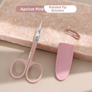 Brainbow | Pointed and Round Head Stainless Steel Makeup Brow Trimming Scissors