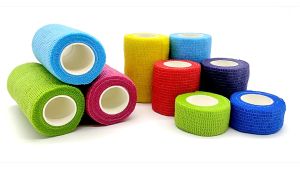 COD finger tape 2.5cm x 4.5m fingertape wristape/finger wrist tape/wrisband /kohesive kohesif tape taping pergelangan tangan bukan kinesio