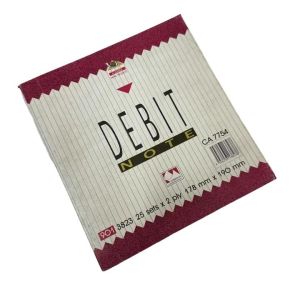 [Clear Stock-Old Product] Chee Wah Debit Note Book (2 Ply x 25 Sheets)