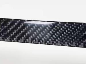 Real Soft Carbon Fiber Interior Trims Car Roof Reading Light Panel Sticker Cover Trim Decorative For Ford Mustang GT 2015-2021