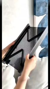 Balcony Drying Rack Wall-mounted Mesh Drying Rack Folding Drying Net Bathroom Shelf Telescopic Flat Laying Sun Clothes