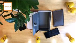 KÉT SẮT HÌNH QUYỂN SÁCH 18x11.5x5.5cm và 24 x 15.5 x 5.5 cm