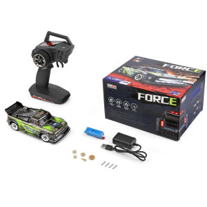 4WD RC Car with LED 30Km/h High Speed Remote Control Off-Road Monster Truck for Kids 284131 Drift Monster Truck