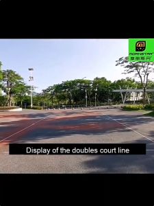 Badminton court boundary line marking pickleball simple portable movable special standard pickleball court line