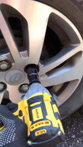 KEELAT Impact Wrench 350N.M Wrench Gun Cordless Brushless Wrench Screwdriver Impact Driver Ratchet Wrench