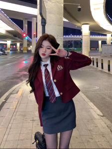 DUOMIAOTU | Korean Style High-End Academic Winter Outfit Set