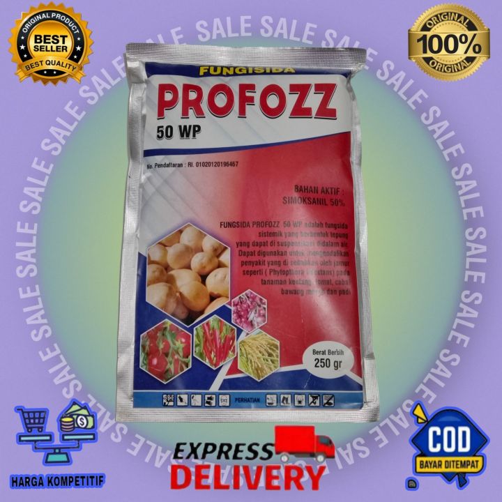 Fungisida Sistemik Profoz 50 WP Kemasan 250 gram | Lazada Indonesia