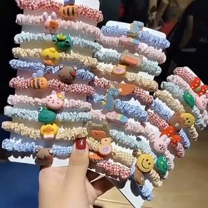 Murah Banget - Karet Scrunchie Anak 3D Set 10PCS