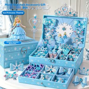 BEIGUO | Childrens Princess Style Hair Accessories Gift Box
