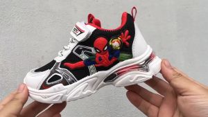 Giày Trẻ Em Siêu Nhân Người Nhện Phiên Bản Đẹp Nhất Hệ Mặt Trời Size 26-38