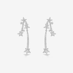HEFANG Jewelry | Luxurious High-end Meteor Long Earrings