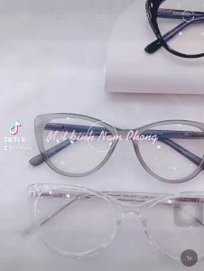 GỌNG KÍNH CẬN MẮT MÈO NHỰA CAO CẤP 8013 - Gọng Mắt Mèo HotTrend 2023