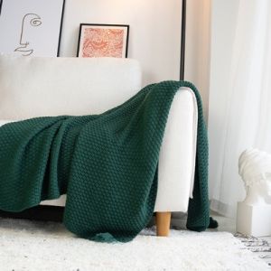 ผ้าห่มโซฟาสไตล์สแกนดิเนเวียน ผ้าห่ม Nap ผ้าคลุมเครื่องปรับอากาศ เรียบง่าย โฮมสเตย์ ผ้าห่มหางตกแต่ง ผ้าห่มขนสัตว์แคชเมียร์