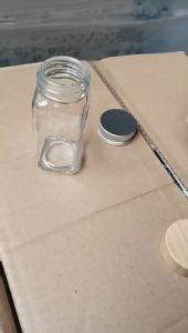 Tempat Bumbu Garam Merica lada cabe rempah botol kaca/1052 SPICES JAR