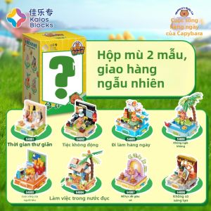 Kalos Blocks | Đồ Chơi Ghép Hình Capybara Giáo Dục Về Cuộc Sống Hàng Ngày