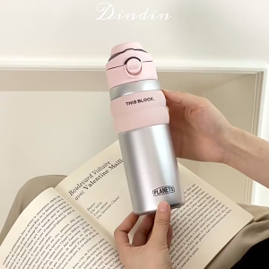 JayGo (COD) Tumbler Stainless Steel 550ml Botol Minum Aesthetic Tahan Dingin Tahan Panas Tumblr