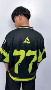 Jersey Streetwear No 77 | Jersey Oversize | Jersey Rugby | Vintage | Jersey Retro | Jersey Vintage ERFO-006