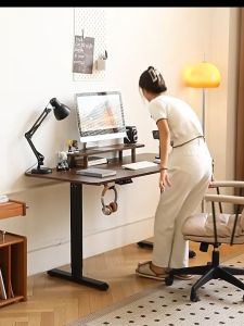 Kris โต๊ะยกไฟฟ้า โต๊ะทำงานเพื่อสุขภาพ หนา 16 มม นั่ง-สลับยืนทำงาน ฟังก์ชั่นมากมาย รับประกัน 3 ปี อะไหล่ทดแทนฟรี