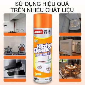Chai Xịt Nhà Bếp - Nhà Tắm Tạo Bọt Tẩy Sạch Vết Dầu Mỡ Hoen Ố Lâu Ngày - Dung Tích 500ml