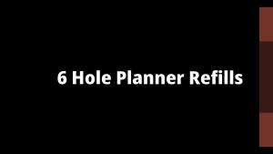 (2 Packs) A6 Binder Paper for Filofax Personal Planner A6 Refill Paper White 100gsm Blank Pages 6 Hole Punched Total 200 Sheets/400 Pages 3.75 x 6.75 Inch