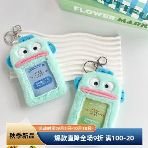 Cute Internet Celebrity Personality Japanese Style Clownfish Stuffed ID Card Holder Bus Card Package Key Pendants Storage Protective Cover