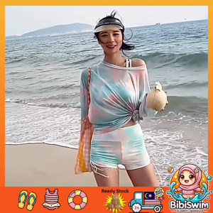 BIBISWIM Swimming Suit For Women Swimwear Three Piece Sport Bikini Plus Size Swimsuit 泳衣女