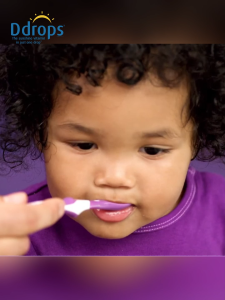 Ddrops Cairan Vitamin A 1800 IU & Vitamin D3 600 IU - Untuk Anak-anak / Remaja Mempromosikan Kesehatan Tulang & Retina (17 ml / 60 tetes)